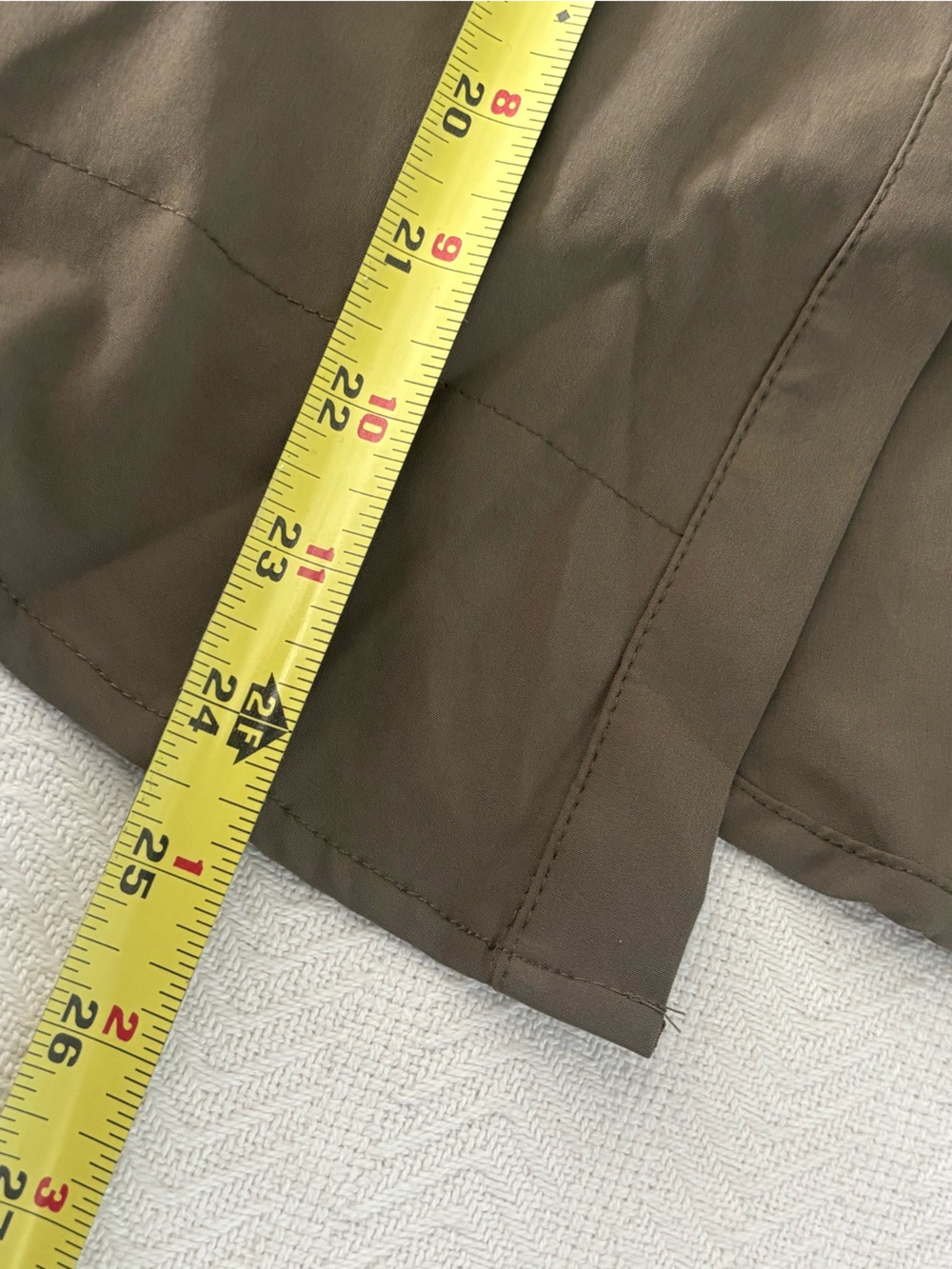 🐢Long-Sleeve Olive Button-Down Utility Shirt - Picture 8 of 11